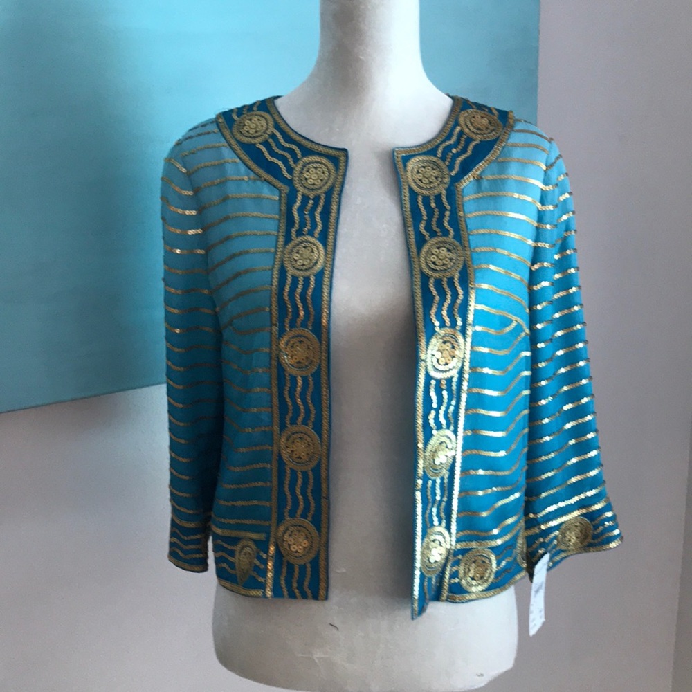 Trina Turk Sequin Jacket